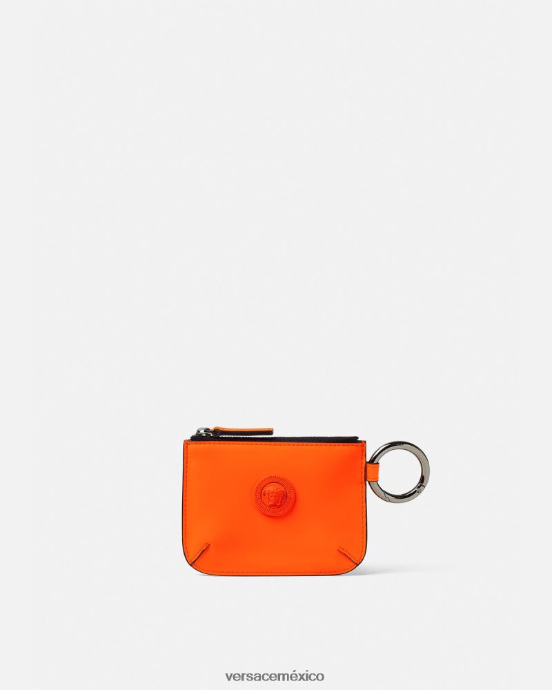 Versace bolsa modular medusa biggie naranja accesorios hombres 84626J1647