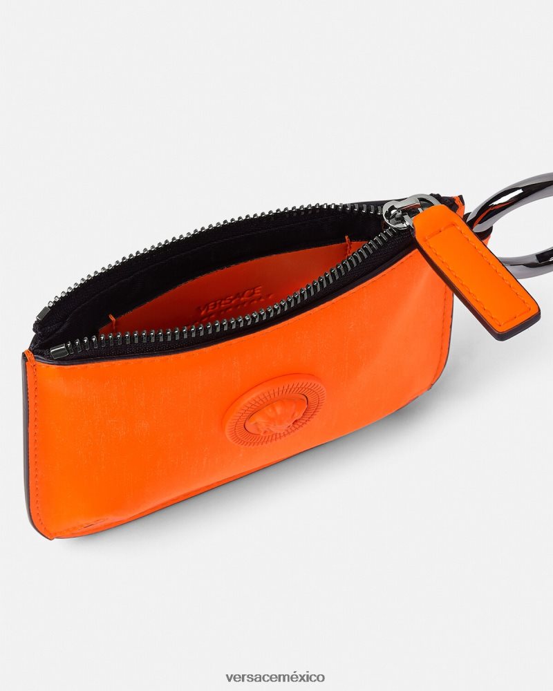 Versace bolsa modular medusa biggie naranja accesorios hombres 84626J1647