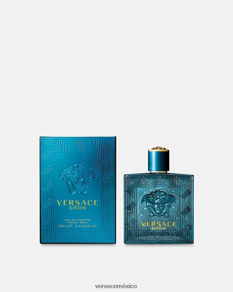 Versace eros edt 100ml azul accesorios hombres 84626J1718