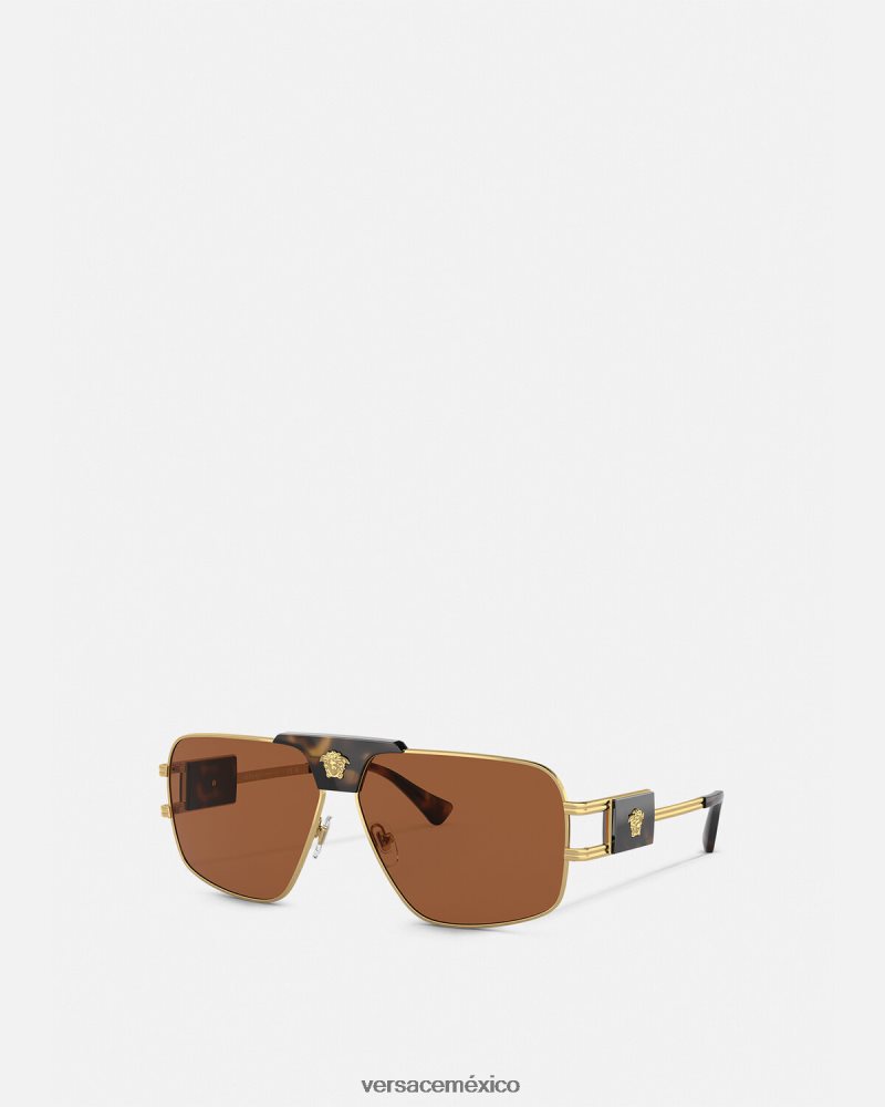 Versace gafas de sol cuadradas para proyectos especiales onul accesorios hombres 84626J1673