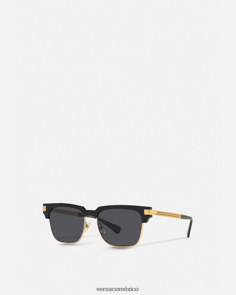Versace gafas de sol greca negro accesorios hombres 84626J1680