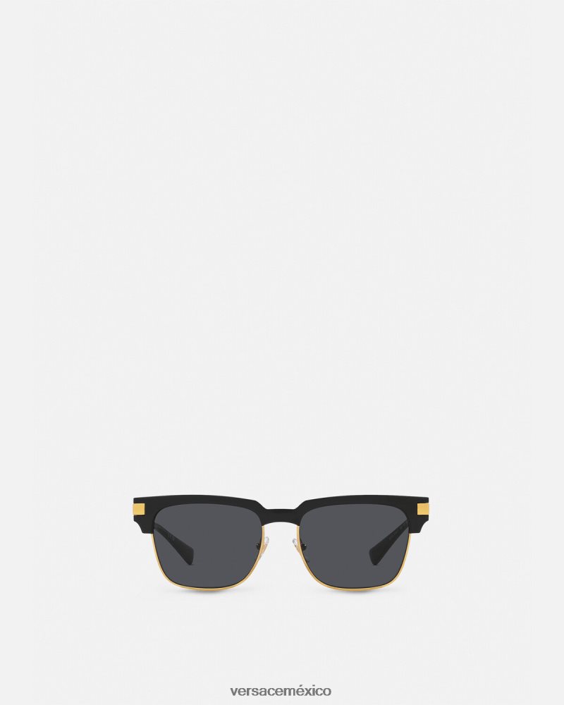 Versace gafas de sol greca negro accesorios hombres 84626J1680