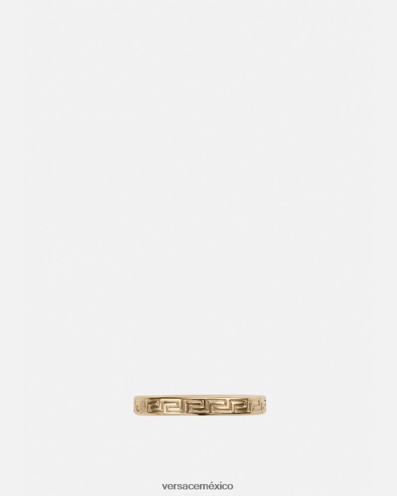 Versace llavero griego grabado oro accesorios hombres 84626J1687