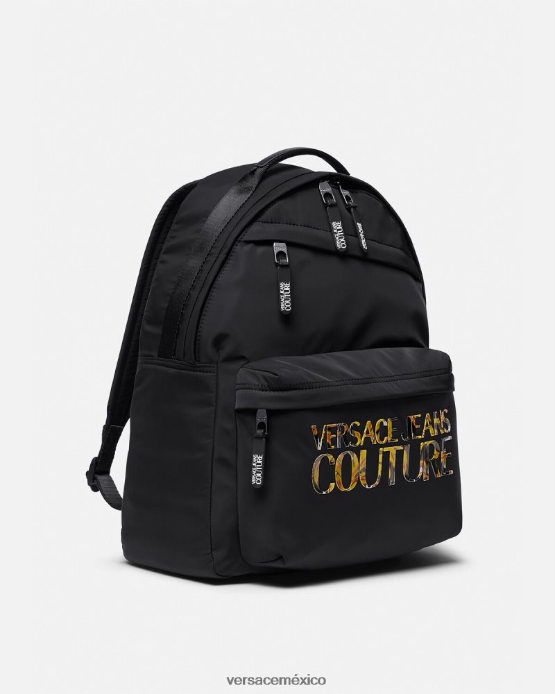 Versace mochila de alta costura con logo multicolor accesorios hombres 84626J2491