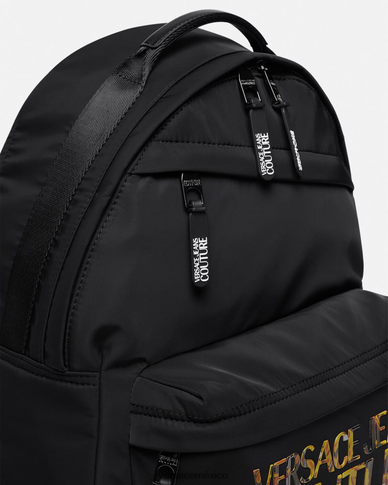 Versace mochila de alta costura con logo multicolor accesorios hombres 84626J2491