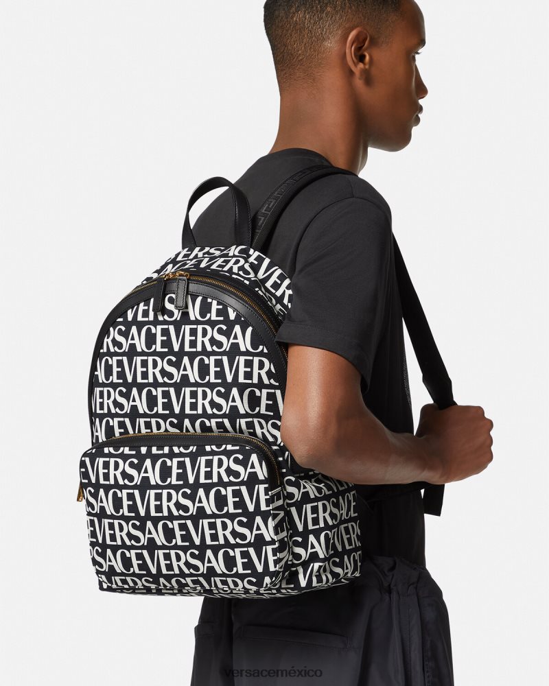 Versace mochila integral imprimir bolsas hombres 84626J1493