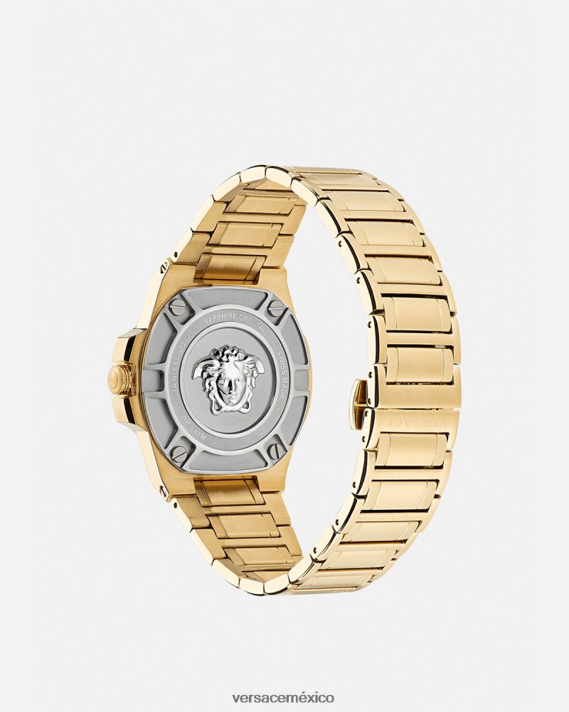 Versace reloj de reacción de greca pnul accesorios hombres 84626J1712