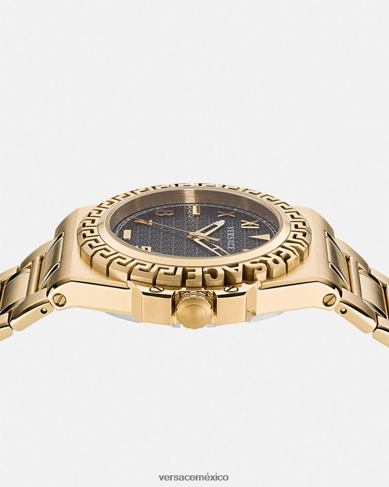 Versace reloj de reacción de greca pnul accesorios hombres 84626J1712