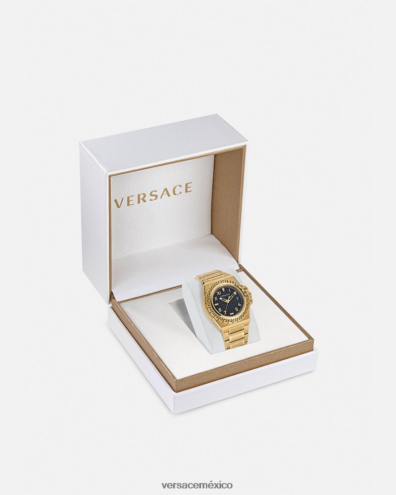 Versace reloj de reacción de greca pnul accesorios hombres 84626J1712