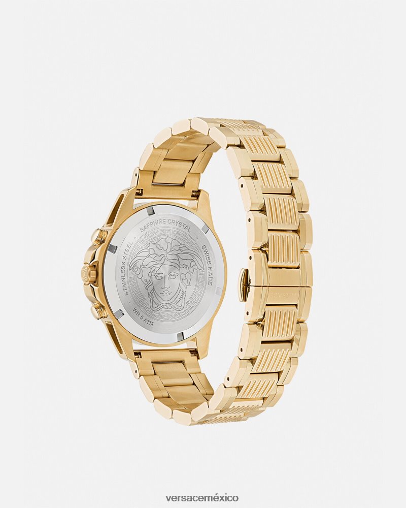 Versace reloj greca action crono pnul accesorios hombres 84626J1709