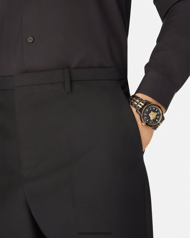 Versace reloj v-palazzo pnul accesorios hombres 84626J1714
