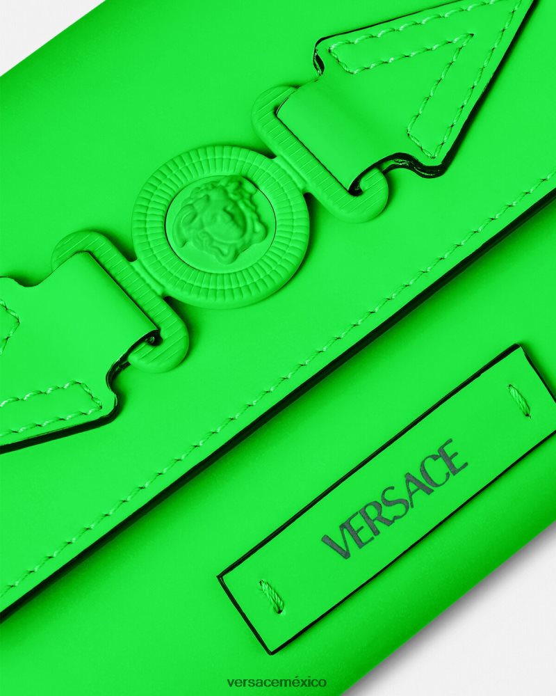 Versace riñonera con Medusa Biggie verde bolsas hombres 84626J1473
