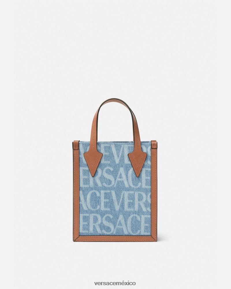 Versace bolso bandolera integral azul bolsas hombres 84626J1495