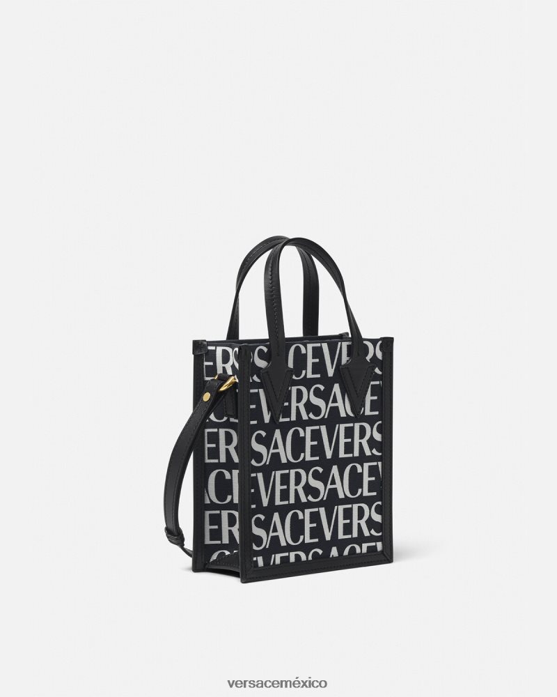 Versace bolso bandolera integral imprimir bolsas hombres 84626J1496