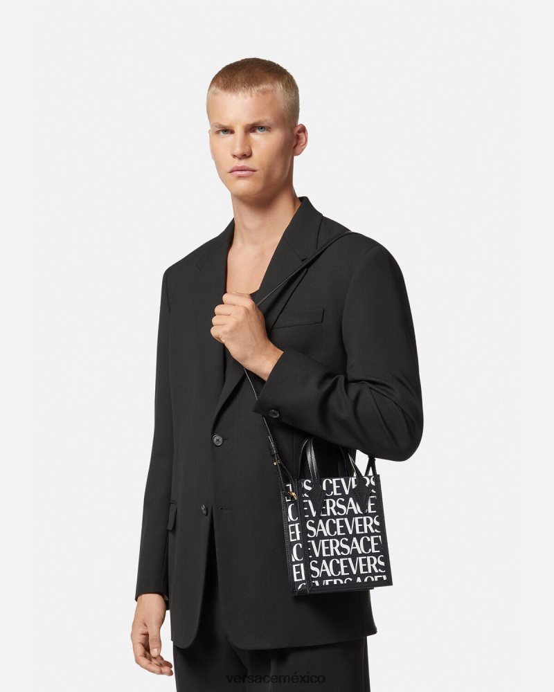 Versace bolso bandolera integral imprimir bolsas hombres 84626J1496