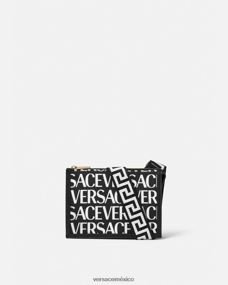 Versace riñonera integral imprimir bolsas hombres 84626J1501