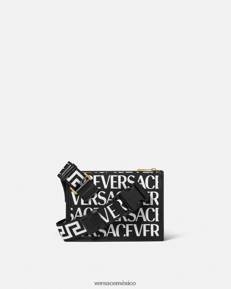Versace riñonera integral imprimir bolsas hombres 84626J1501