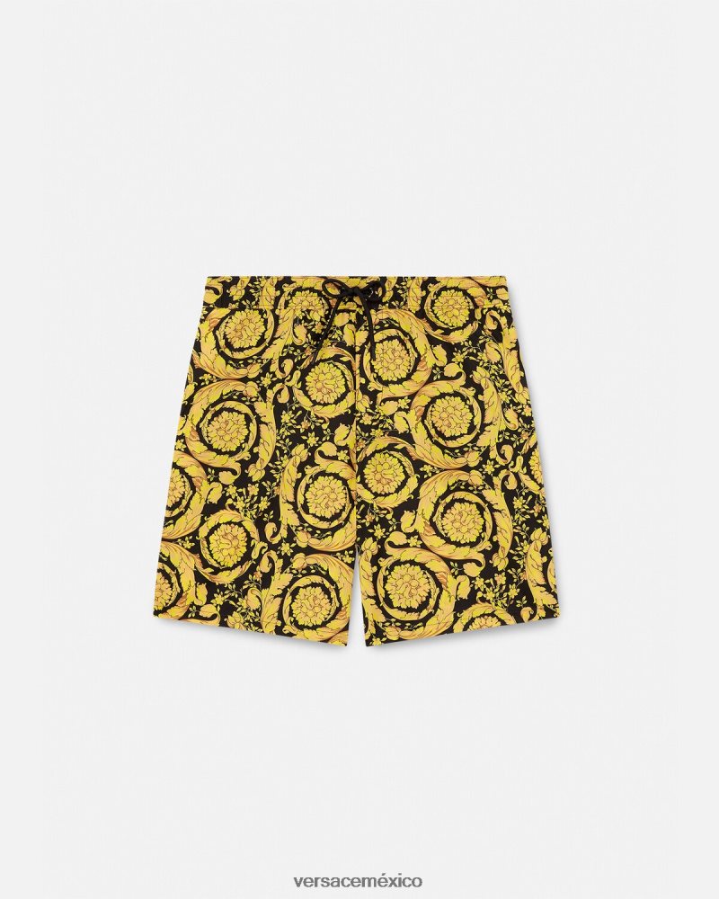Versace bañadores barroco imprimir ropa interior y ropa de playa hombres 84626J1806