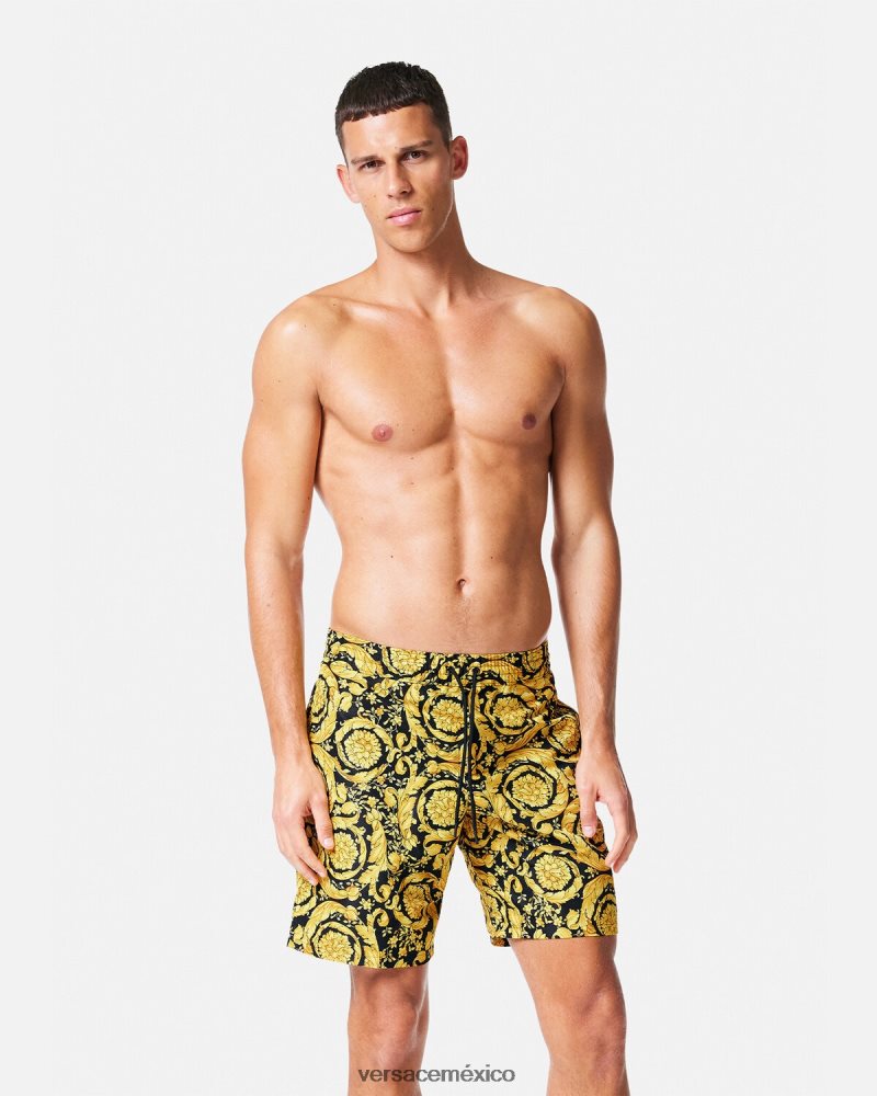 Versace bañadores barroco imprimir ropa interior y ropa de playa hombres 84626J1806