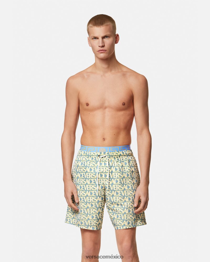 Versace bañadores integrales imprimir ropa interior y ropa de playa hombres 84626J1794