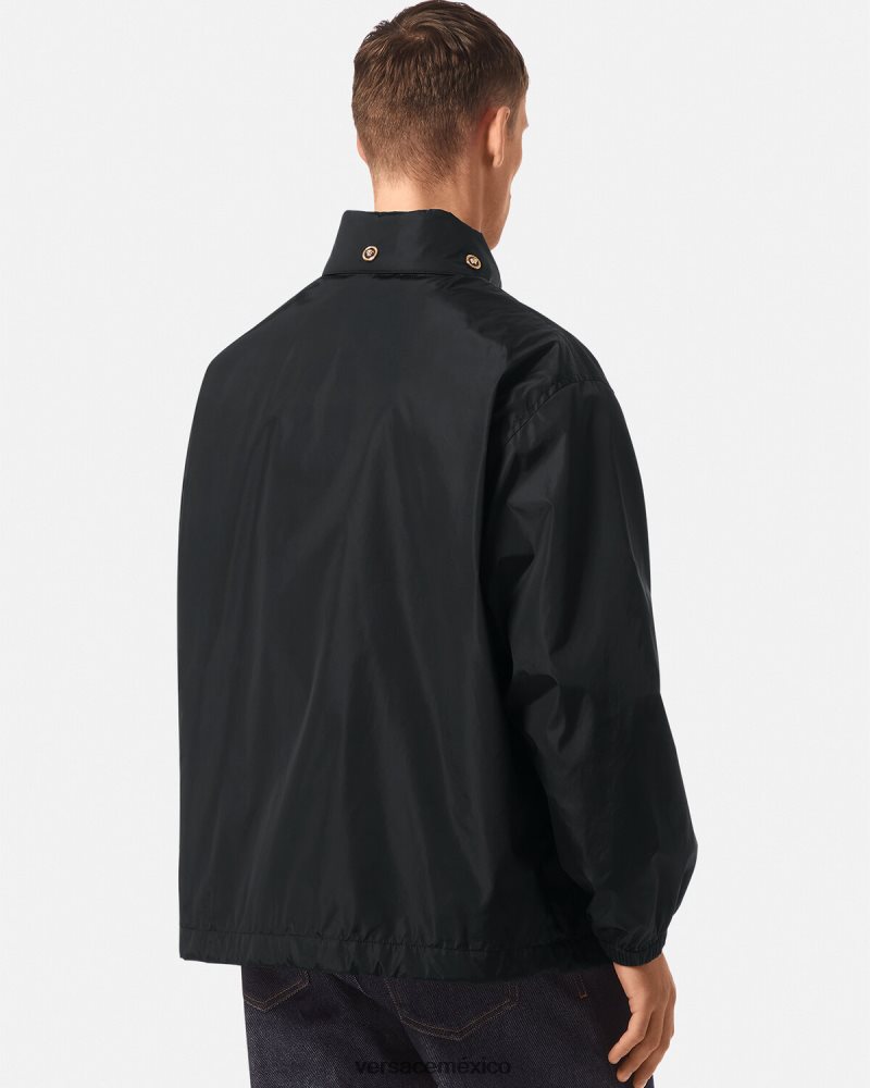 Versace chaqueta de medusa negro ropa hombres 84626J1249