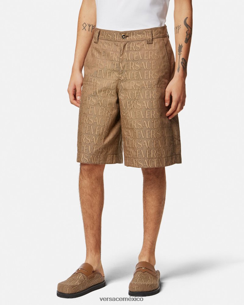 Versace pantalones cortos imprimir ropa hombres 84626J1433