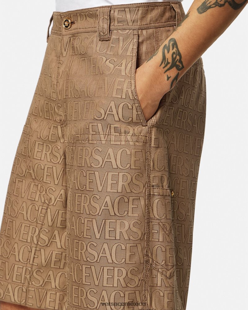 Versace pantalones cortos imprimir ropa hombres 84626J1433