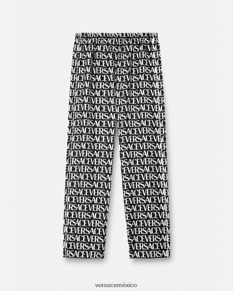 Versace pantalones de pijama por toda la prenda negro y estampado ropa interior y ropa de playa hombres 84626J1738