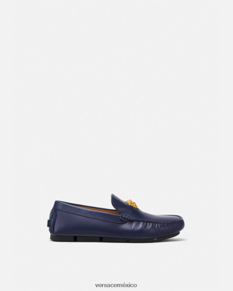 Versace zapatos de piloto la medusa Armada zapato hombres 84626J1606