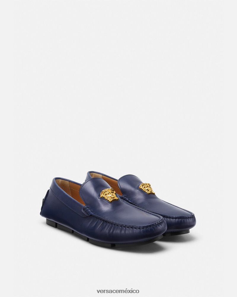Versace zapatos de piloto la medusa Armada zapato hombres 84626J1606