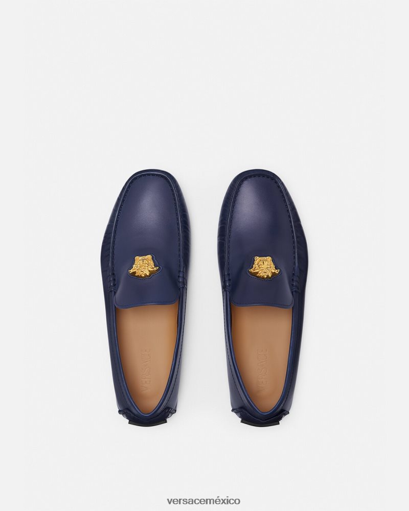 Versace zapatos de piloto la medusa Armada zapato hombres 84626J1606