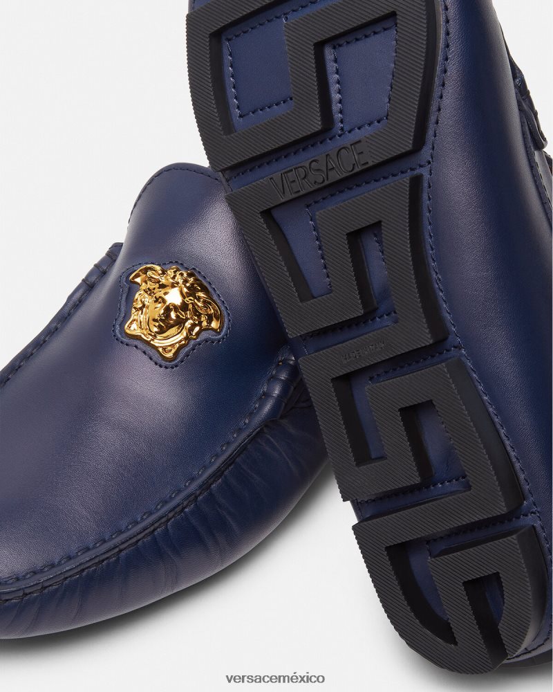 Versace zapatos de piloto la medusa Armada zapato hombres 84626J1606