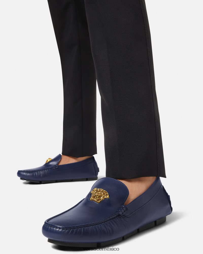 Versace zapatos de piloto la medusa Armada zapato hombres 84626J1606