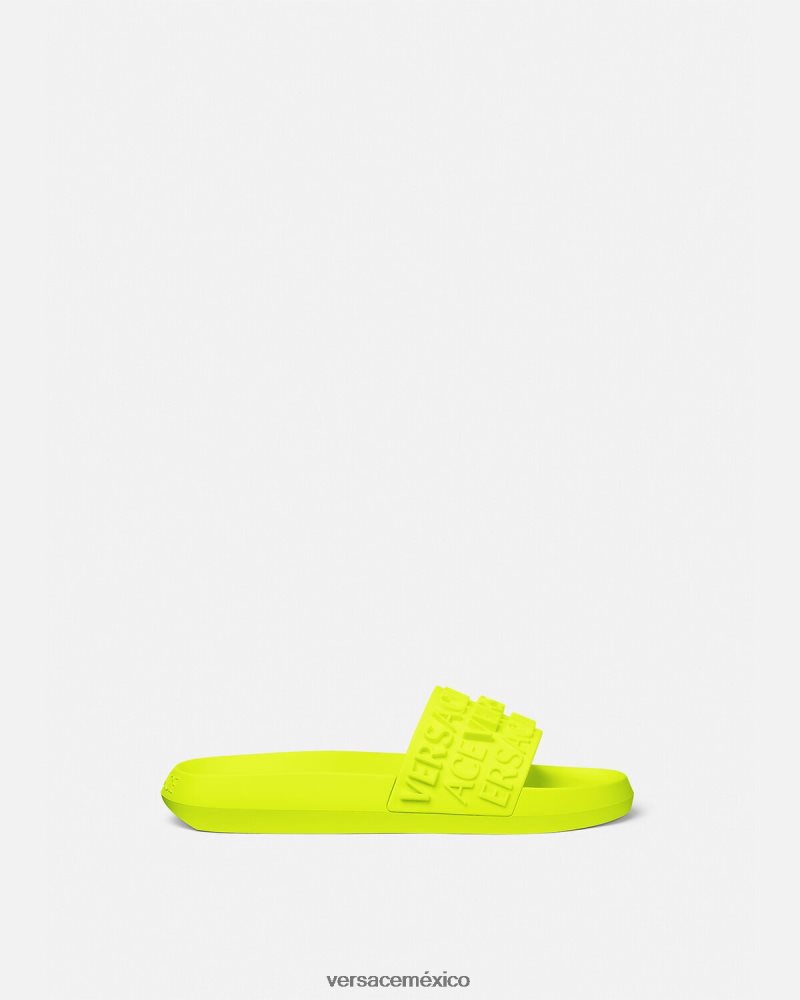 Versace deslizadores integrales cal zapato hombres 84626J1599