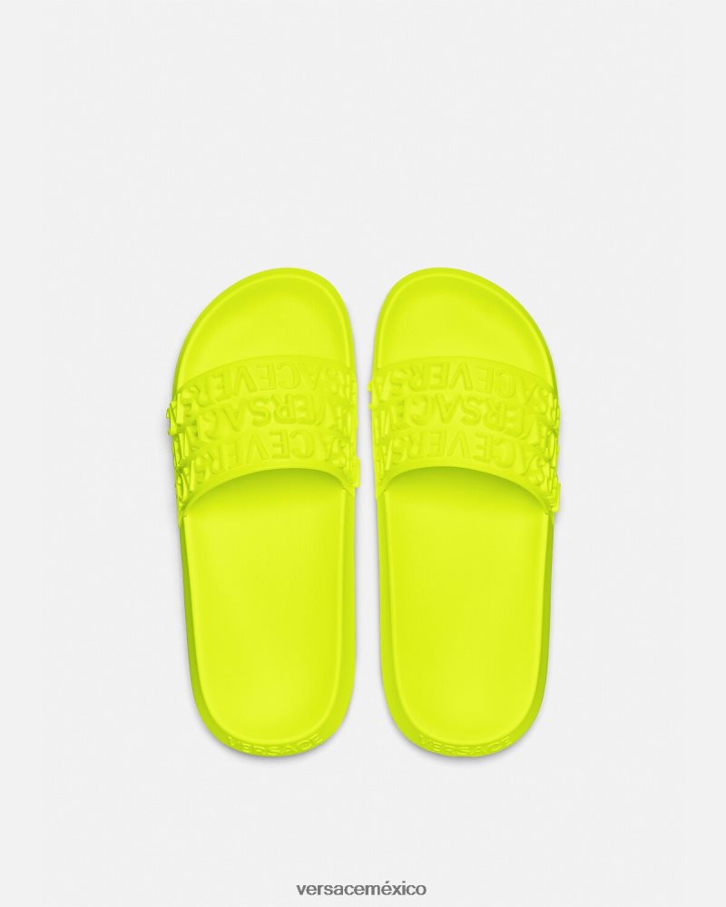 Versace deslizadores integrales cal zapato hombres 84626J1599