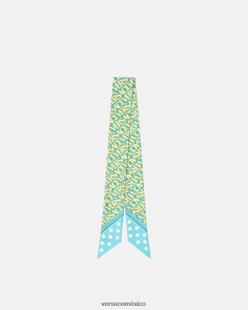 Versace corbata tipo bufanda imprimir accesorios mujer 84626J897