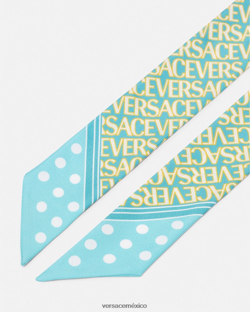 Versace corbata tipo bufanda imprimir accesorios mujer 84626J897