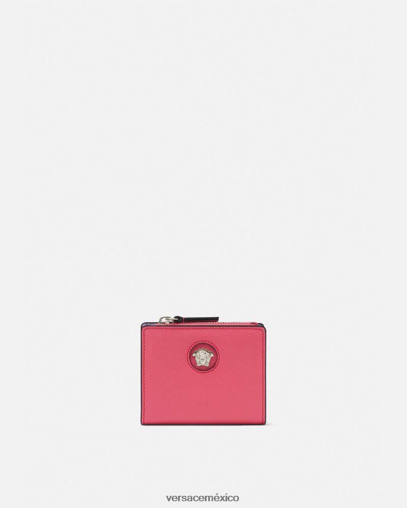 Versace cartera la medusa rosa accesorios mujer 84626J568