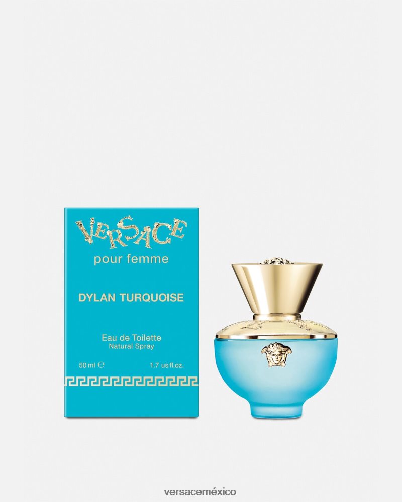 Versace dylan turquesa edt 50 ml azul accesorios mujer 84626J1001
