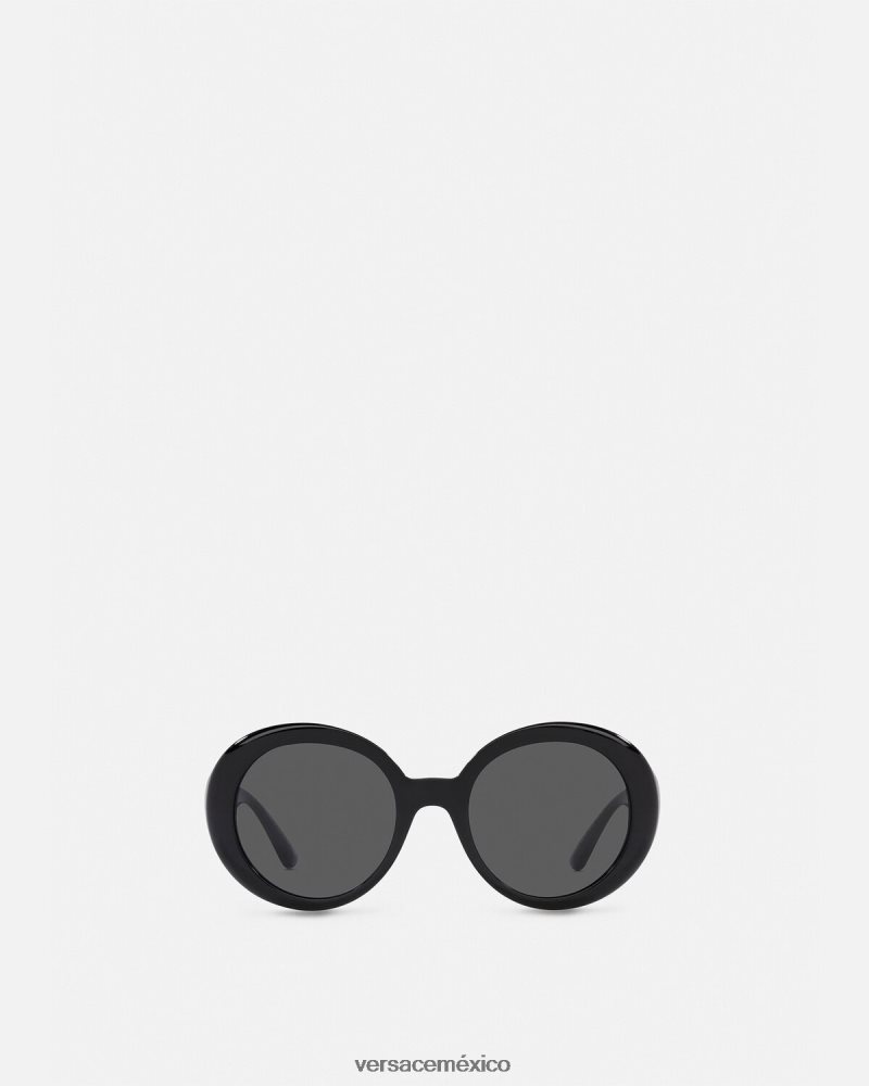 Versace gafas de sol con forma de mariposa medusa negro accesorios mujer 84626J700