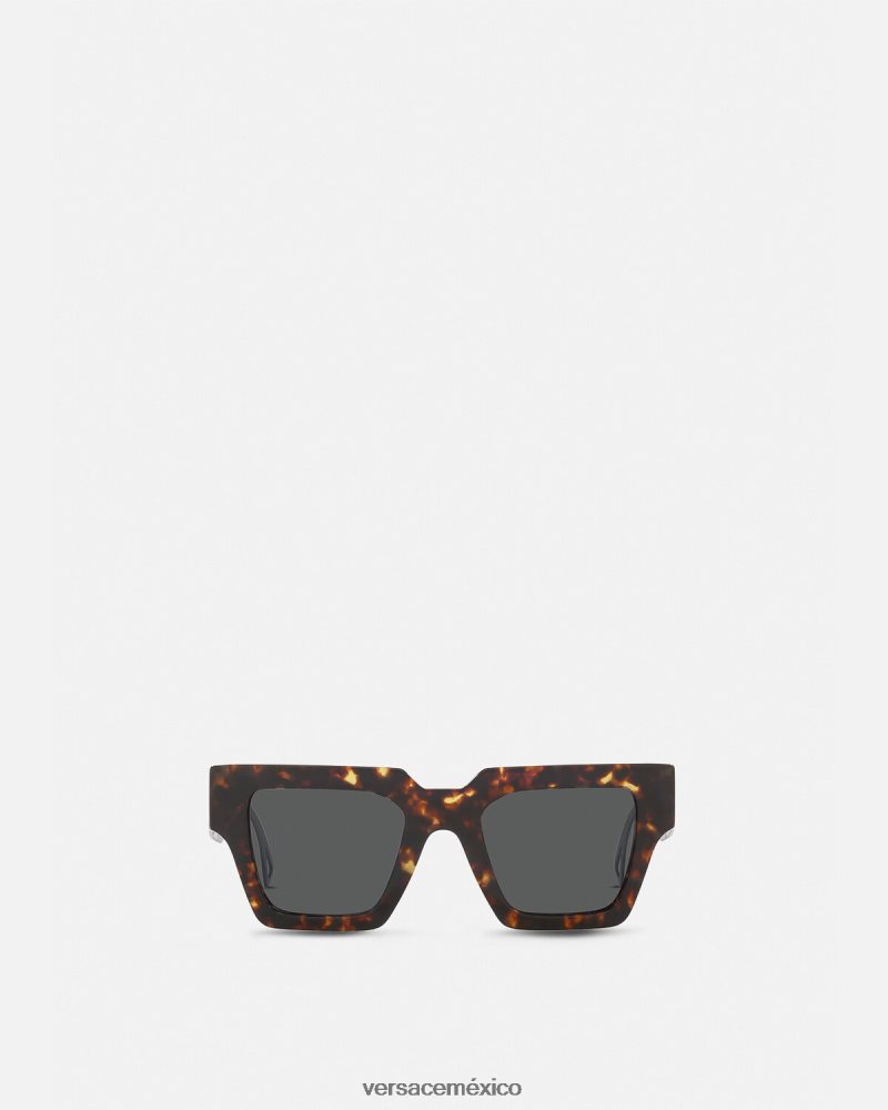 Versace gafas de sol con logo vintage de los 90 la Habana accesorios mujer 84626J620