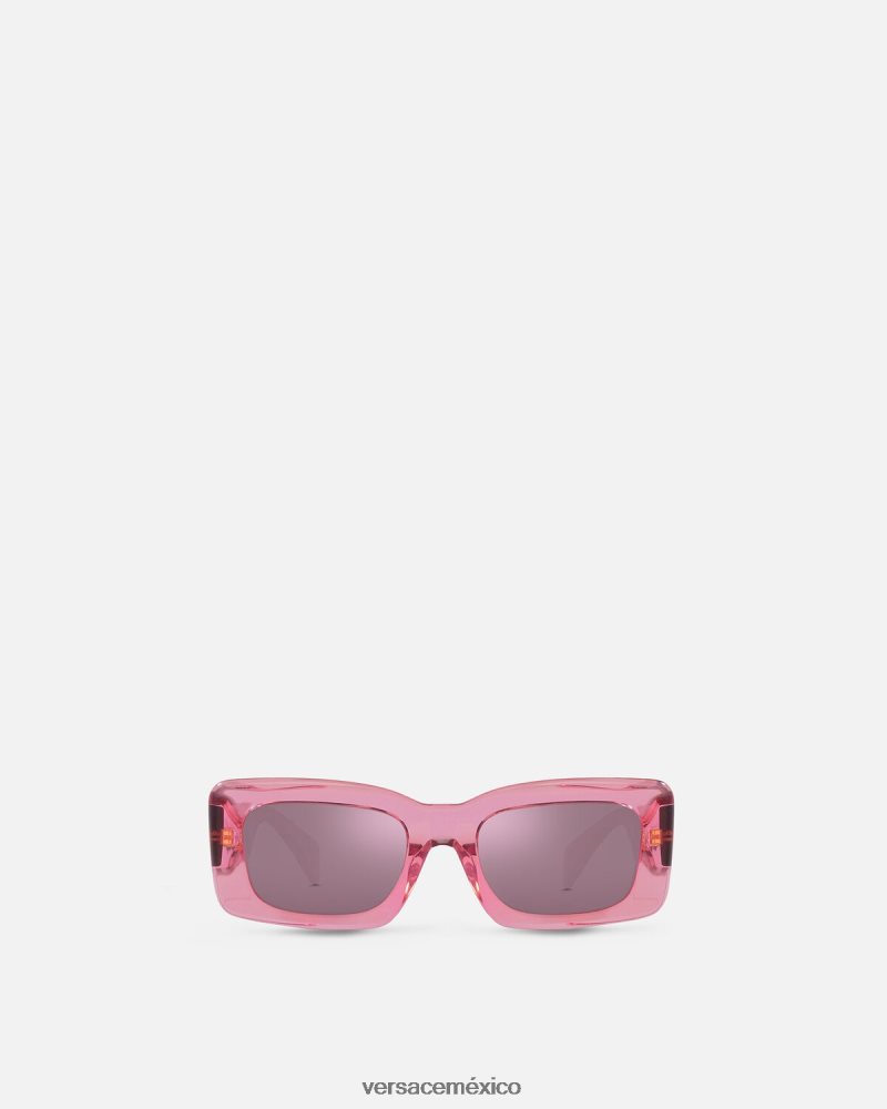 Versace gafas de sol greca infinitas rosa accesorios mujer 84626J601
