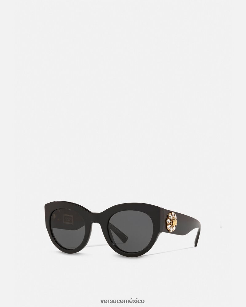 Versace gafas de sol joya tributo negro accesorios mujer 84626J675