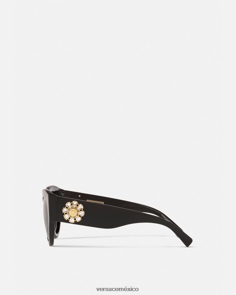 Versace gafas de sol joya tributo negro accesorios mujer 84626J675