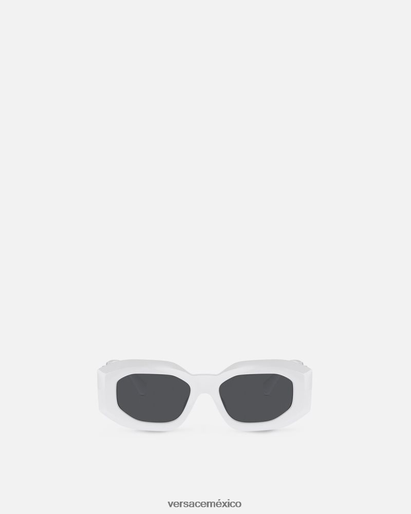 Versace gafas de sol maxi medusa biggie blanco accesorios mujer 84626J592