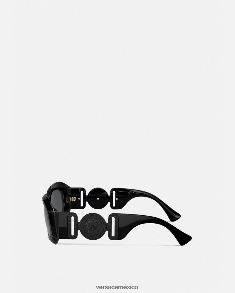 Versace gafas de sol maxi medusa biggie negro accesorios mujer 84626J639