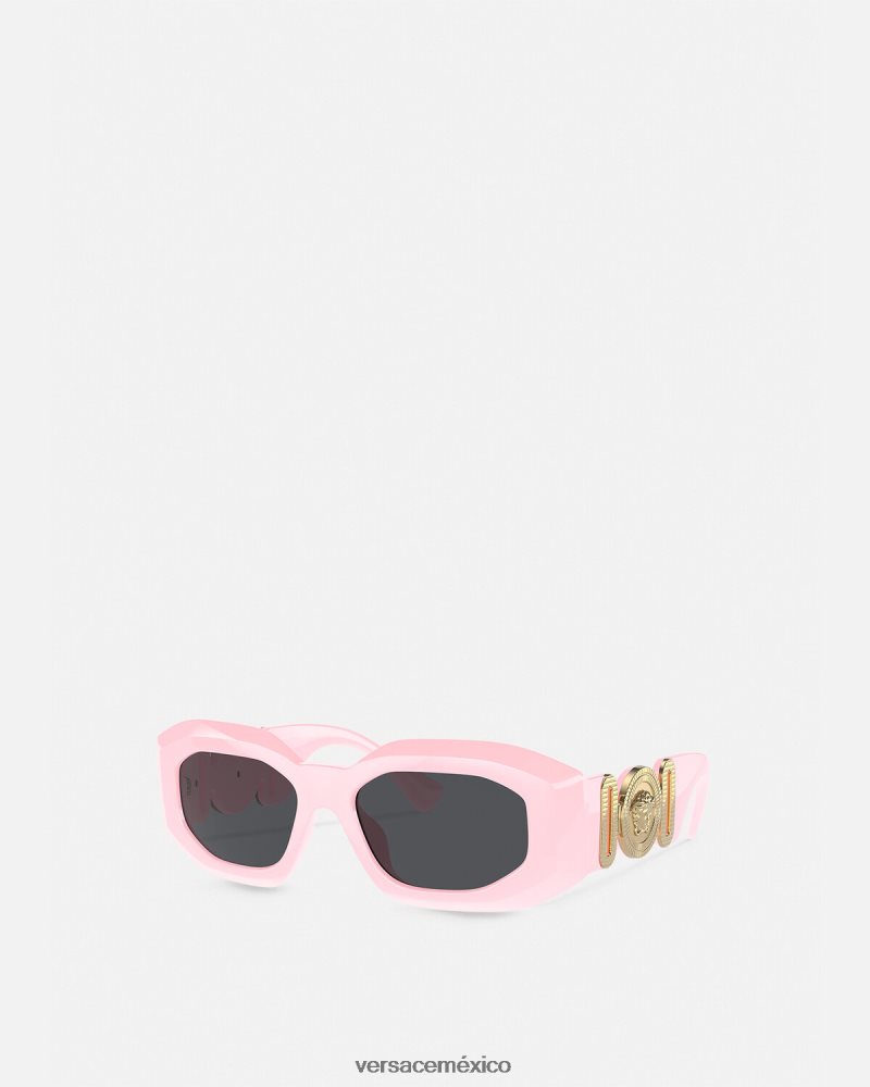 Versace gafas de sol maxi medusa biggie rosa accesorios mujer 84626J593