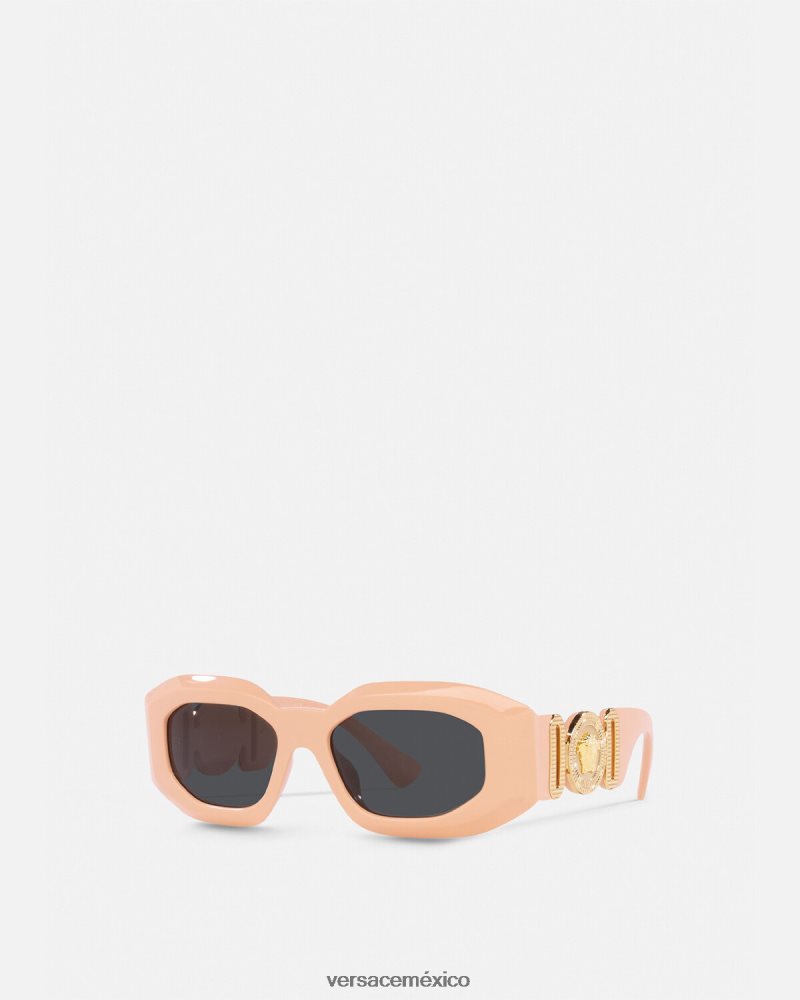 Versace gafas de sol maxi medusa biggie rosa accesorios mujer 84626J694