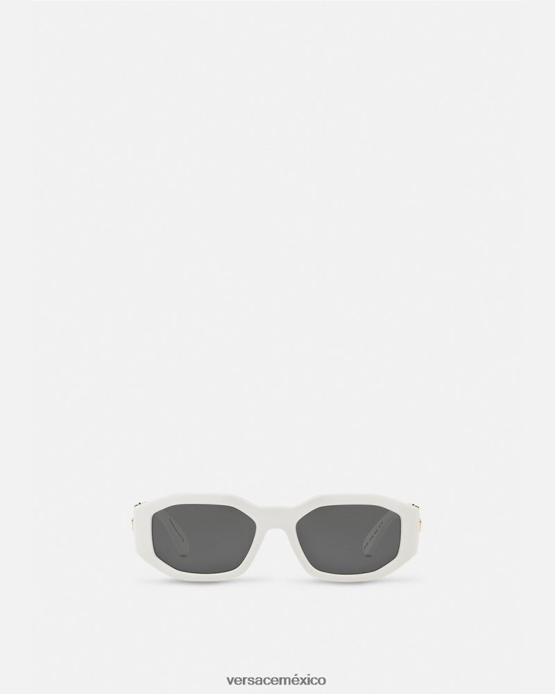 Versace gafas de sol medusa biggie blanco accesorios mujer 84626J647
