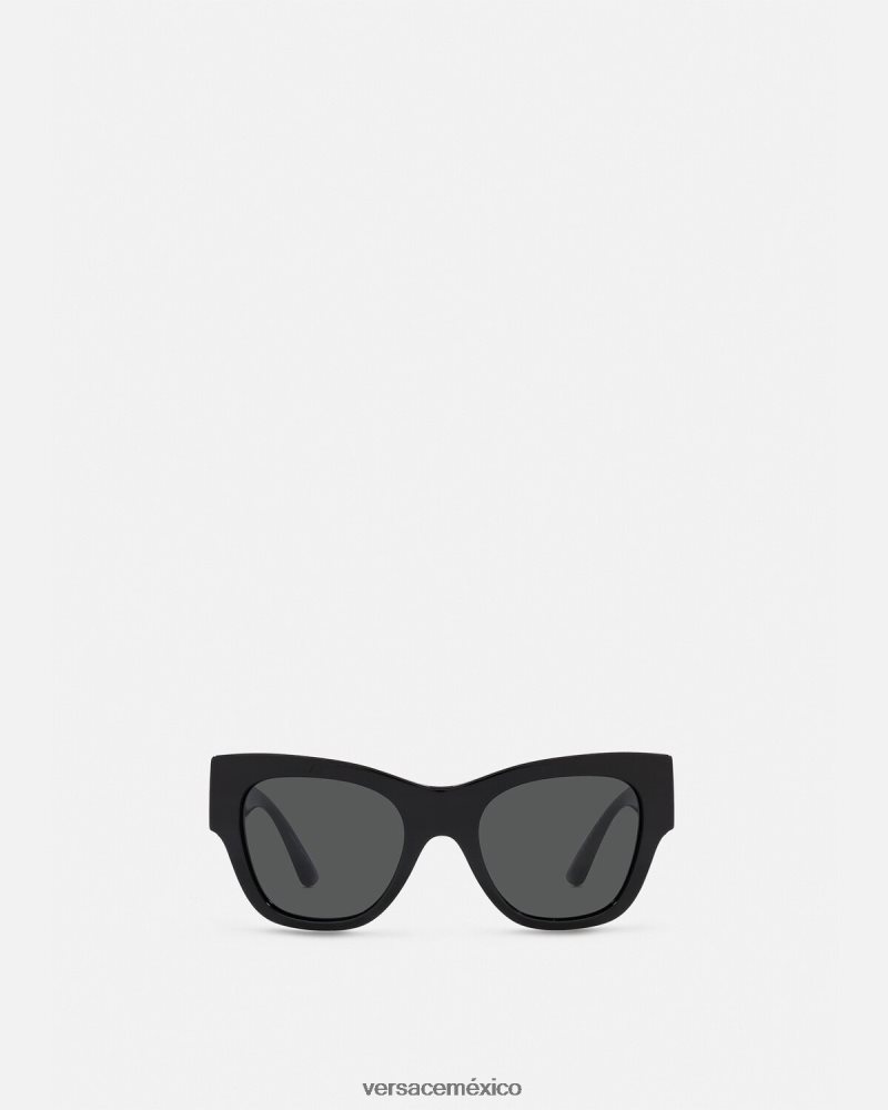 Versace gafas de sol medusa biggie mariposa negro accesorios mujer 84626J657
